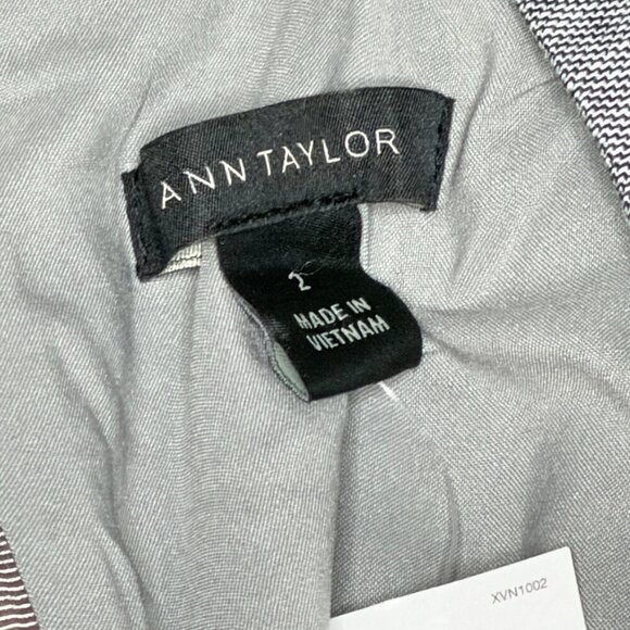 Ann Taylor NWT Gray Boatneck Draped Sheath Dress - Picture 6 of 7